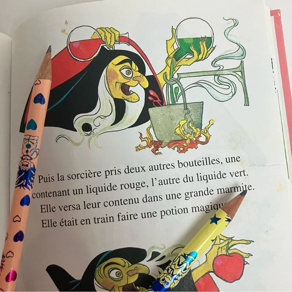 Livre Disney vintage Blanche-Neige et les Sept Nains French Book 1973 1993 - Picture 10 of 11